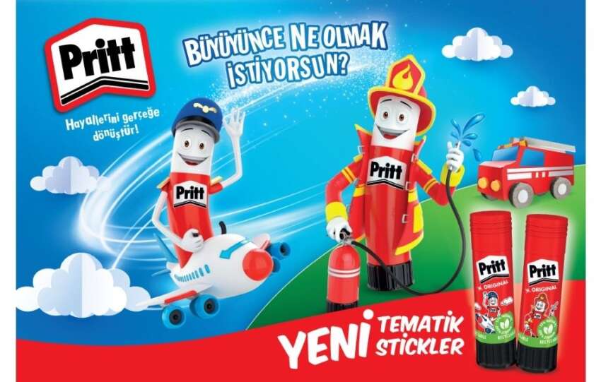 Yeni Pritt karakterleri ile hayalindeki meslegi kesfet