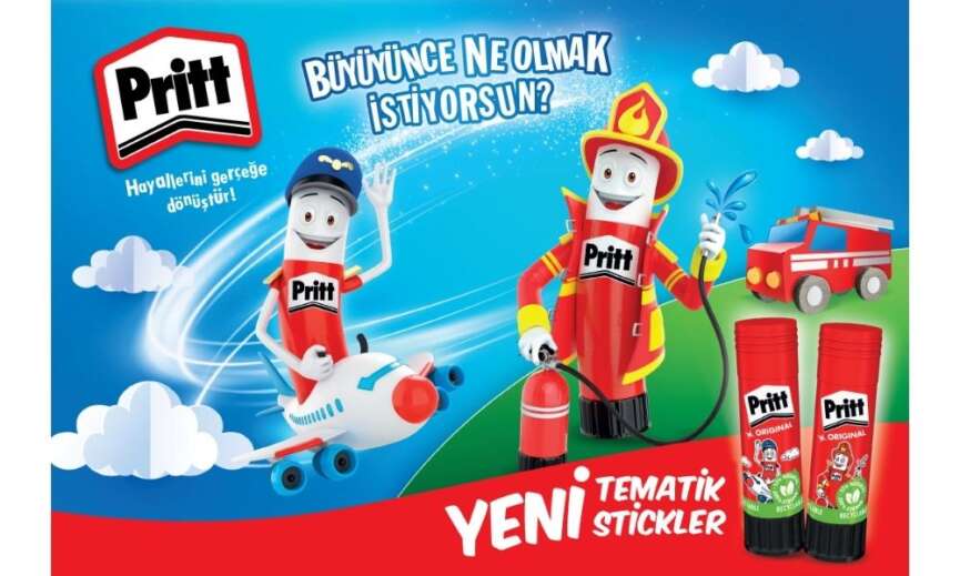 Yeni Pritt karakterleri ile hayalindeki meslegi kesfet