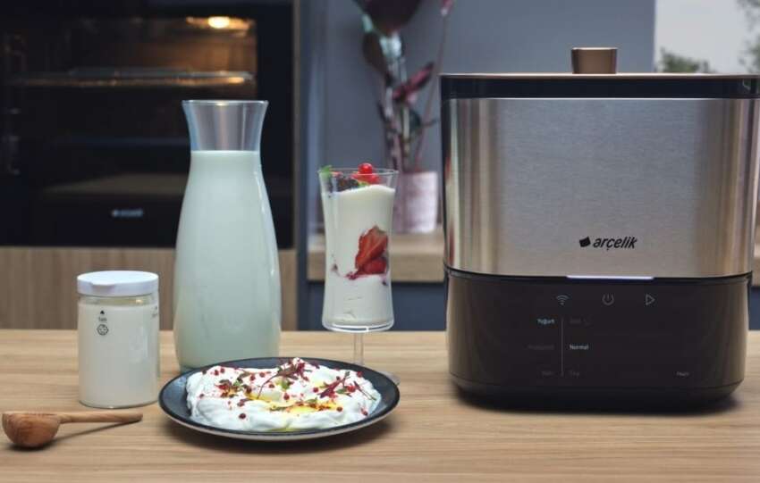 Arcelikten probiyotik yogurt ve kefir yapabilen yogurt makinesi