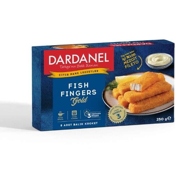 Çocuklara parmaklarını yediren çıtır lezzet: Dardanel Fish Fingers