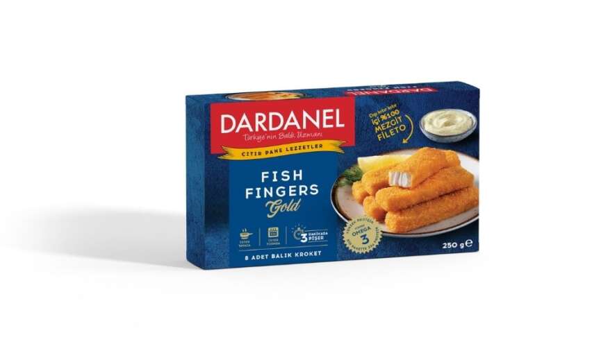 Cocuklara parmaklarini yediren citir lezzet Dardanel Fish Fingers