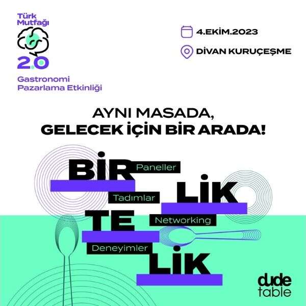 Halil İbrahim Zeytin 9 Gıda Sektörü, Türk Mutfağı 2.0’da gelecek için bir araya geliyor