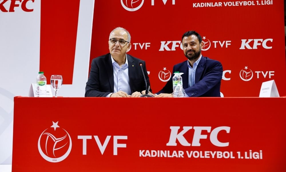 KFC Turkiye Kadinlar Voleybol 1. Liginin Ana Sponsoru oldu