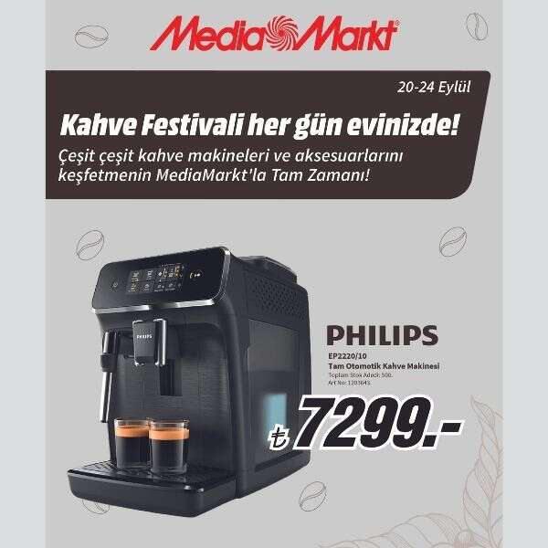 MediaMarkt, kahveseverleri Ankara Coffee Festivali’nde misafir ediyor