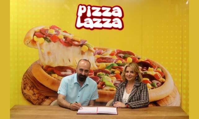 Turkiyenin yerli pizza markasi PizzaLazza Haremspora sponsor oldu