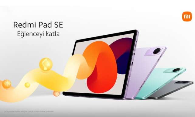 Xiaominin yeni tableti Redmi Pad SE Turkiyede satista