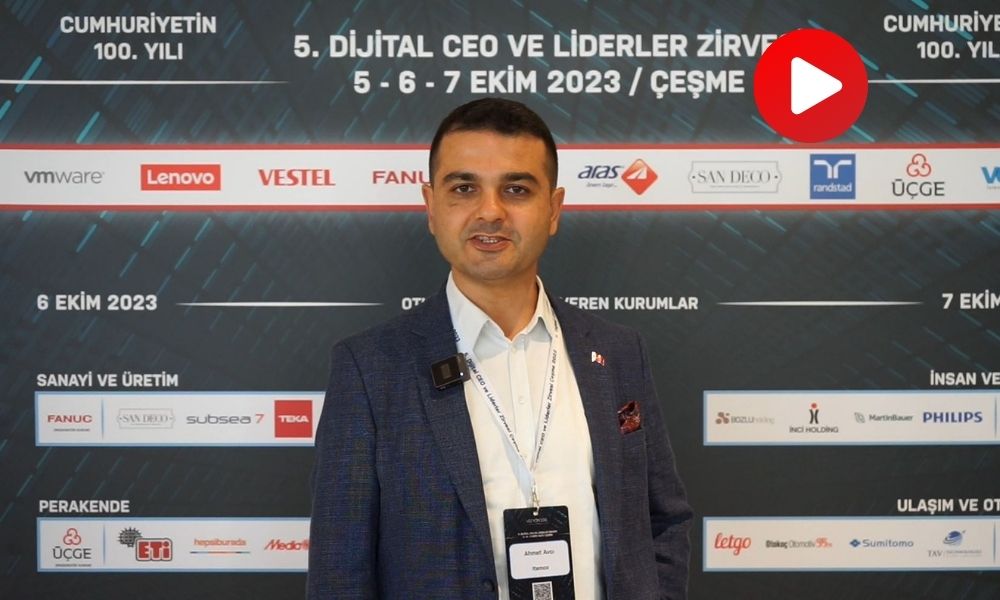 ITEMCo Teknoloji Danışmanlık A.Ş. Genel Müdürü Ahmet Avcı / 5.Dijital CEO ve Liderler Zirvesi