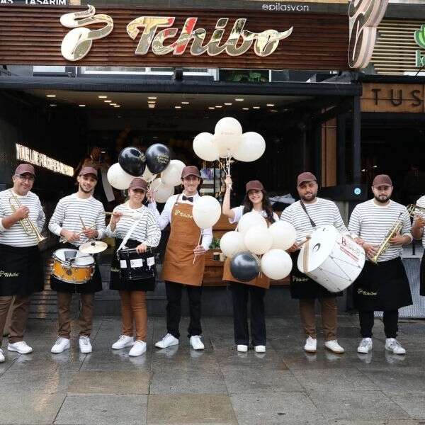 Dünya Kahve Günü heyecanı, Tchibo ile tüm şehri sardı