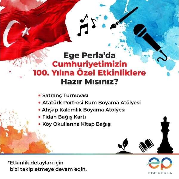 Ege Perla’da 100. yıl kutlamaları