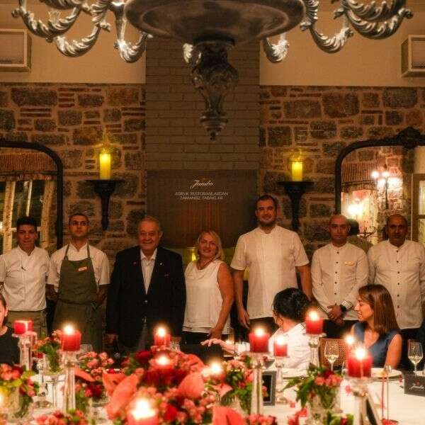 İlker Özçetin 8 Jumbo’dan Atatürk’ün toplantılarını yaptığı köşkte özel gece