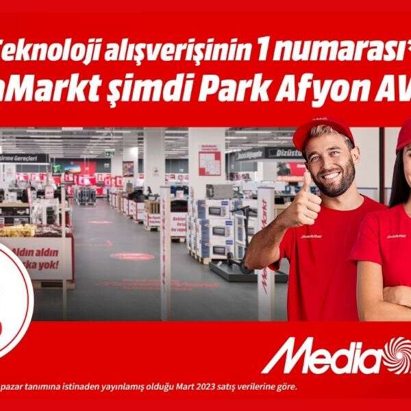 Başak Aktürk 13 MediaMarkt 96. mağazasını Afyon’da açıyor