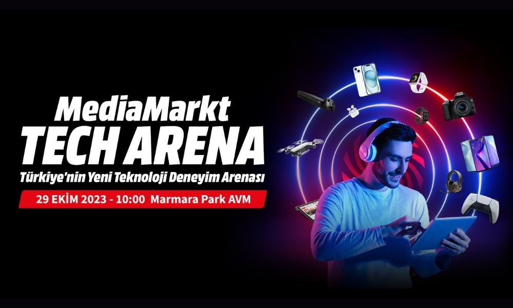 MediaMarkt, Türkiye’nin yeni teknoloji deneyimi mağazası Tech Arena’yı özel bir kampanyayla açıyor