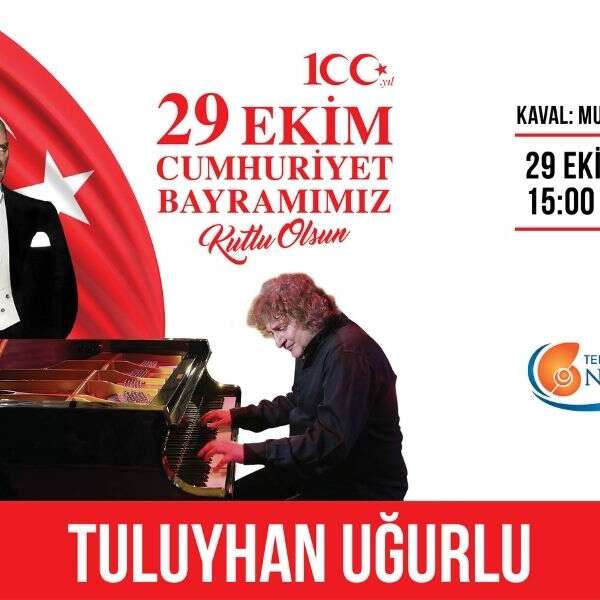 Tepe Nautilus Cumhuriyet Bayramı’nın 100. yılını dünyaca ünlü piyanist ve besteci Tuluyhan Uğurlu ile kutluyor