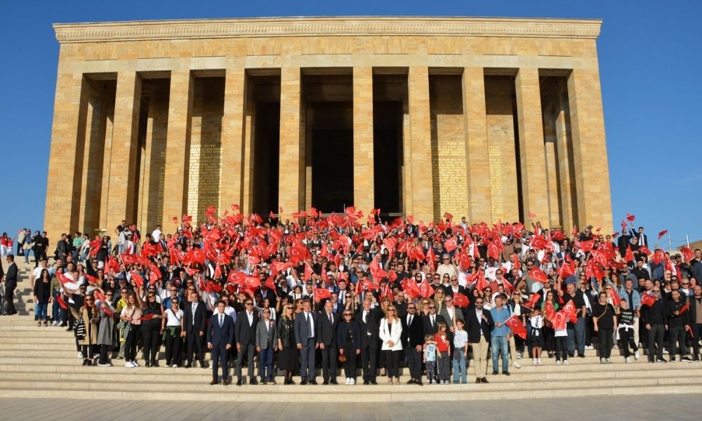 Türkiye’nin markaları Anıtkabir’de Atatürk’ün manevi huzurunda buluştu