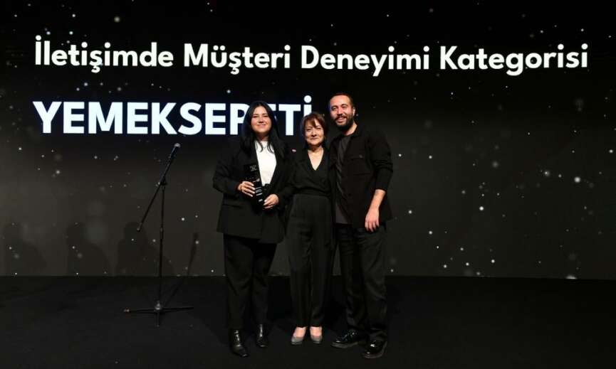 Alfa Awardstan Yemeksepetine Customer Brand odulu