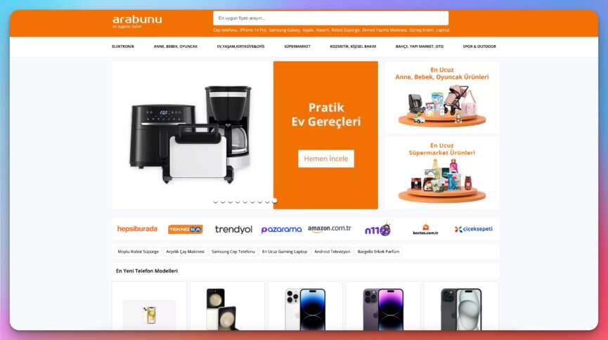 Arabunu.com Alisverise Yeni Bir Bakis