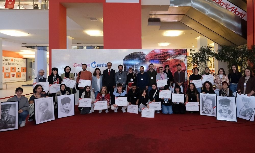 Gebze Center’ın düzenlediği Atatürk Portre Yarışması’nda kazananlar belli oldu