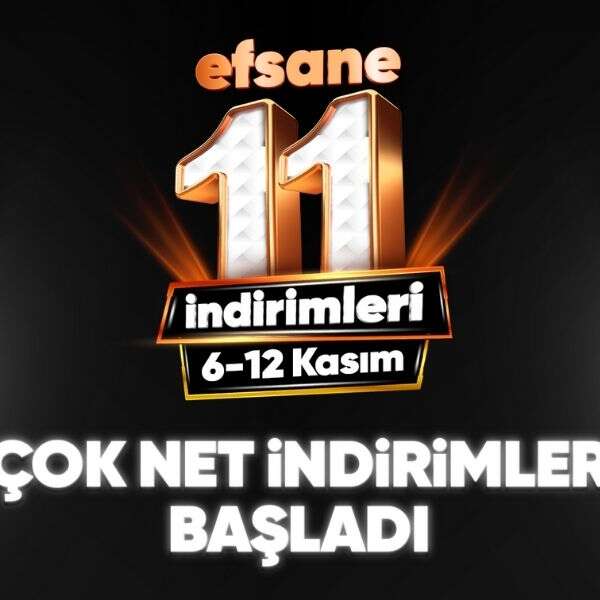 Hepsiburada’da Efsane 11 indirimleri başladı