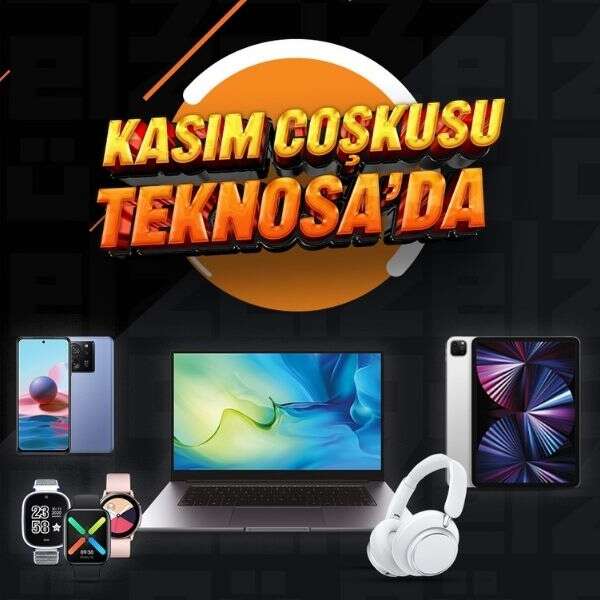 Kasım coşkusu Teknosa’da güzel!