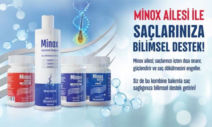 Saclariniza bilimsel dokunus Minox ailesi ile saclariniz guclensin