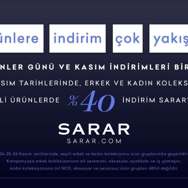 Sarar’dan Öğretmenler Günü’ne özel indirim fırsatı