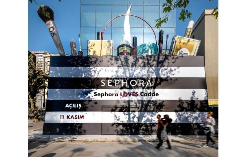 Sephora Turkiyedeki ilk amiral magazasini Bagdat Caddesinde aciyor