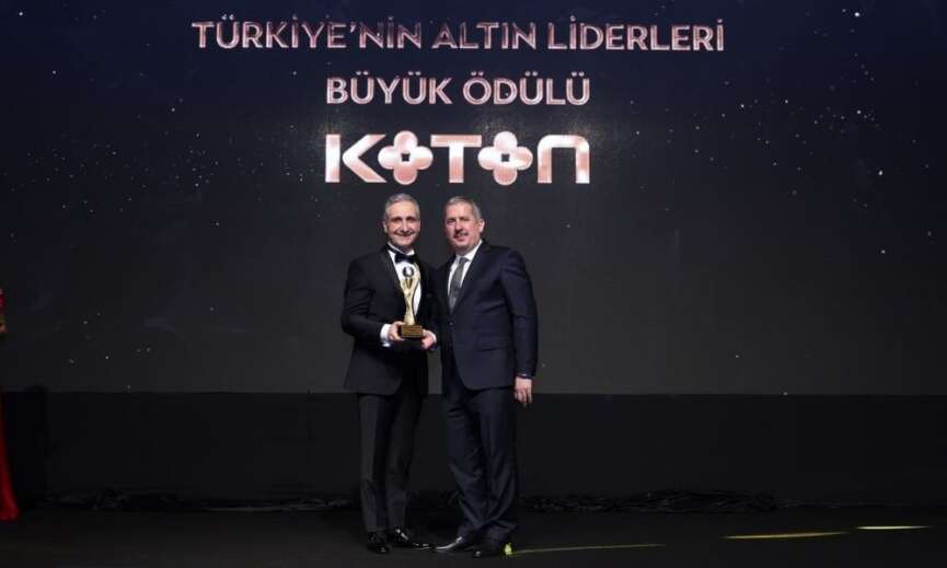 Kotona Turkiyenin Altin Liderleri Buyuk odulu