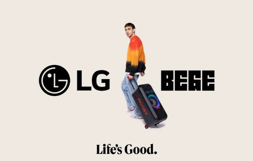 LG BEGE ile Eglenceyi BOOMluyor