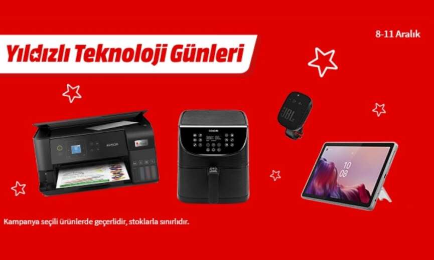 MediaMarkt yildizli teknoloji gunleri kampanyasini baslatti