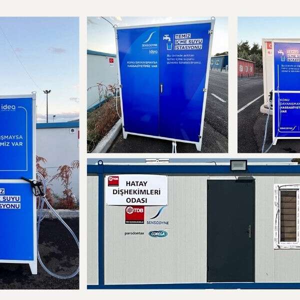 Sensodyne “Akıllı Yaşam İstasyonu” projesi ile deprem bölgesine desteğini sürdürüyor