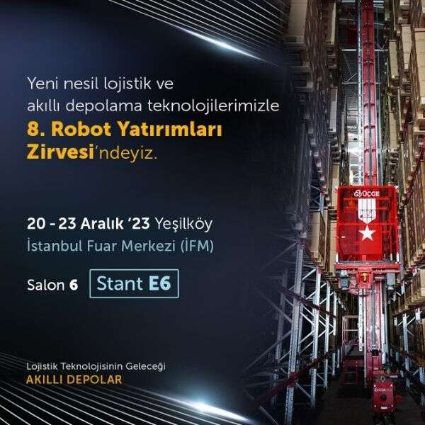ÜÇGE DRS 8. Robot Yatırımları Zirvesi’nde