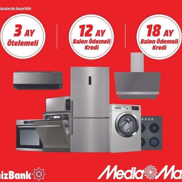 Ev kurmak sizden, ödeme seçenekleri MediaMarkt’tan