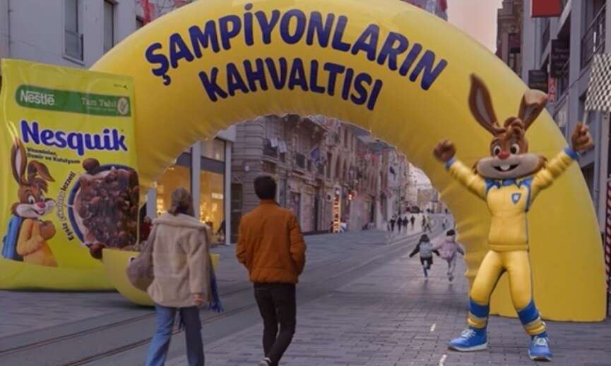 Nesquikten CGI Calismasi Sampiyonlarin Kahvaltisi Taksimde