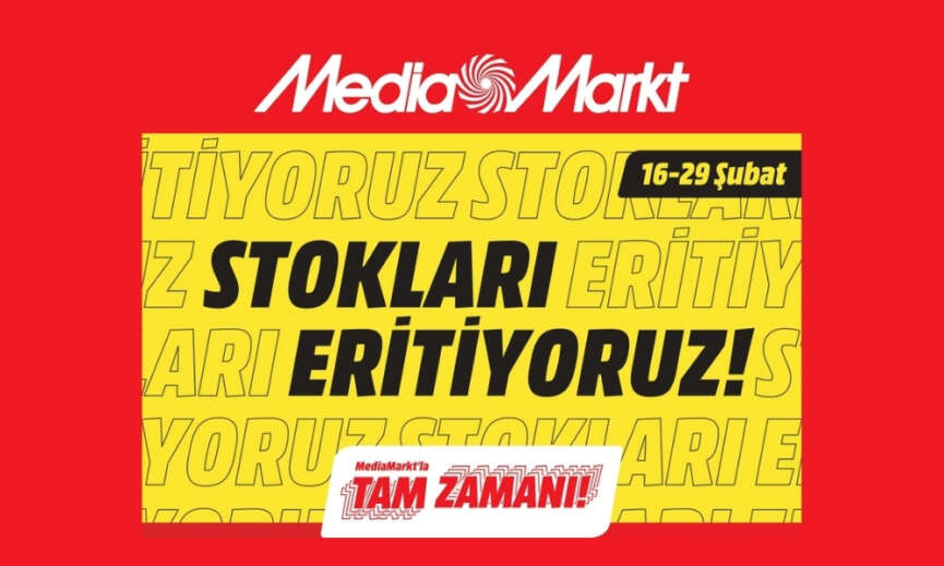 MediaMarktin stoklari eritiyoruz kampanyasi devam ediyor