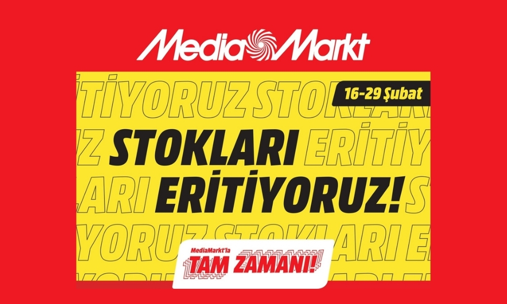 MediaMarkt’ta stokları eritiyoruz kampanyası başladı