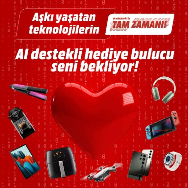 MediaMarkt’tan Sevgililer Günü’ne özel ‘Hediye Bulucu AI’