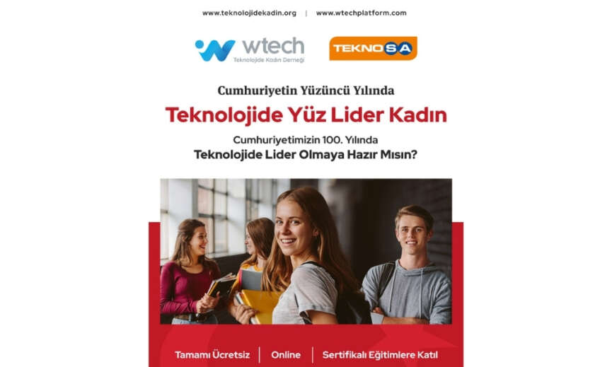 Teknosa teknolojide gelecegin kadin liderlerinin yaninda