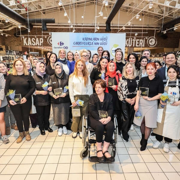 Üreten Kadınlar CarrefourSA’da
