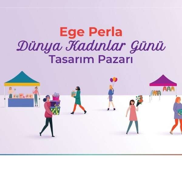 El yapımı hediyelerle kadınlar günü coşkusu Ege Perla’da