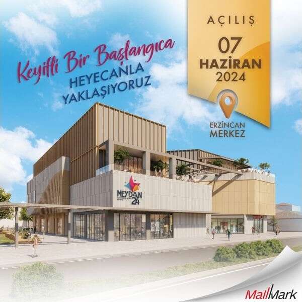 Meydan24 Alışveriş ve Yaşam Merkezi geri sayıma başladı !