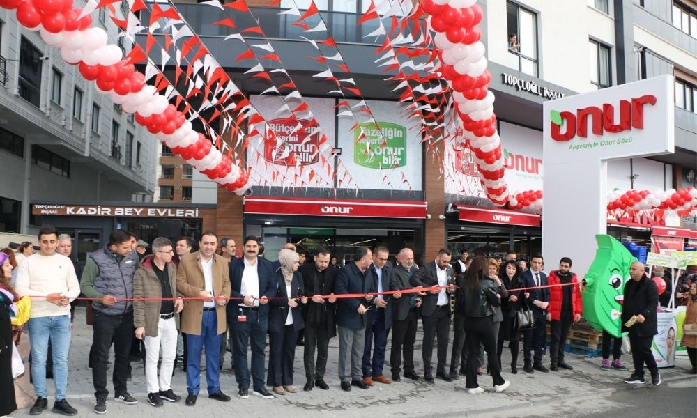 Onur Market kavaklı istanbul caddesi mağazası açıldı