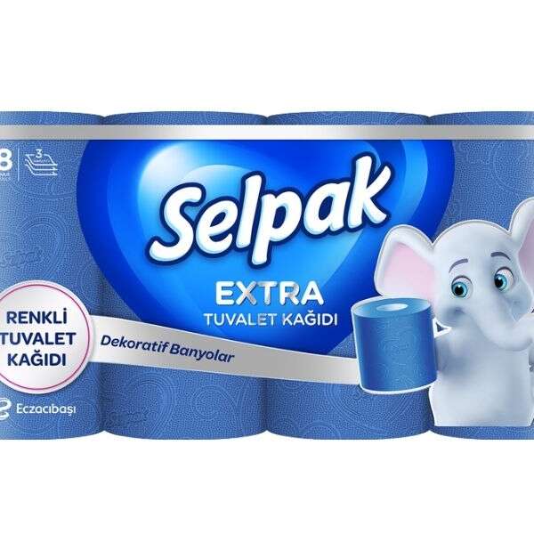 Selpak’tan renkli tuvalet kağıdı