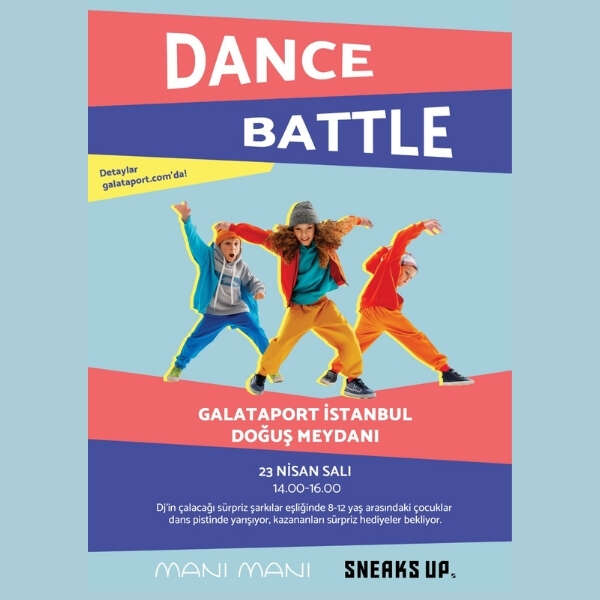 Galataport İstanbul’da 23 Nisan Etkinliği: Dance Battle