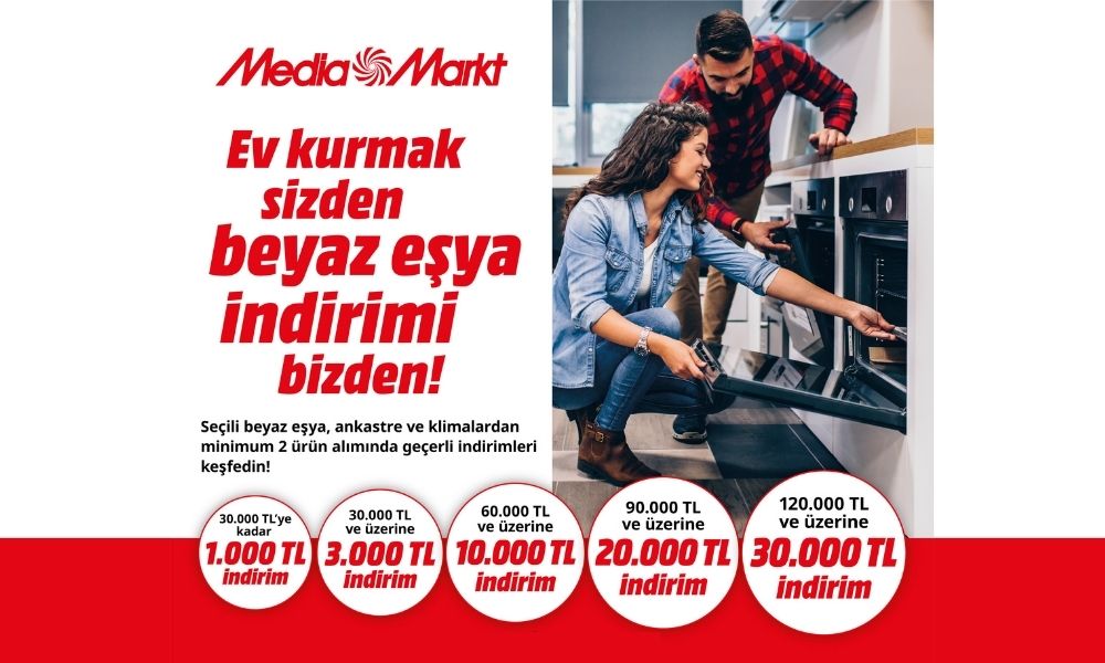 MediaMarkt’tan yeni evlenecek çiftlere kampanya