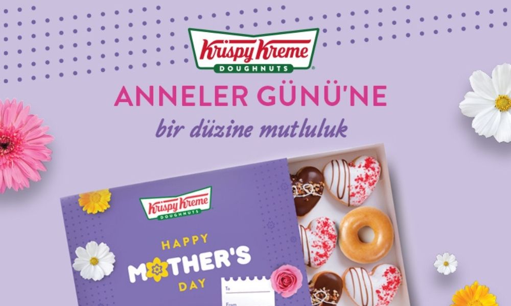 Krispy Kreme’den Anneler Günü’ne özel sevgi dolu lezzetler