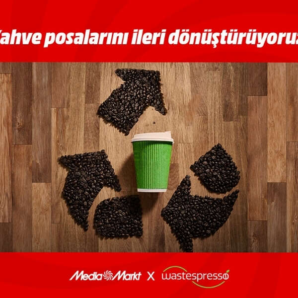 MediaMarkt kahve posalarını ileri dönüştürerek karbon ayak izini azaltıyor