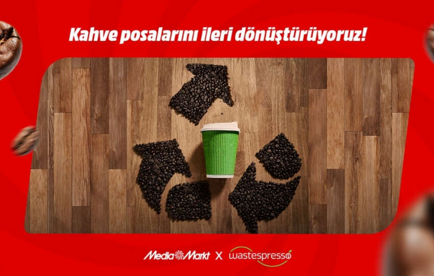 MediaMarkt kahve posalarini ileri donusturerek karbon ayak izini azaltiyor