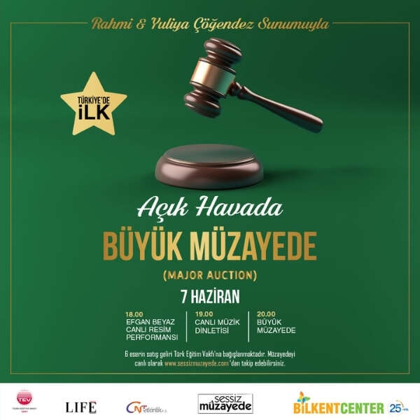 İlker Özçetin 13 Türkiye’nin ilk açık hava resim müzayedesi Bilkent Center’da