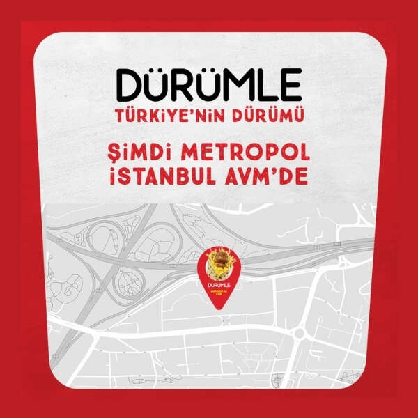 Dürümle İstanbul Metropol AVM’de yeni restoranını açtı