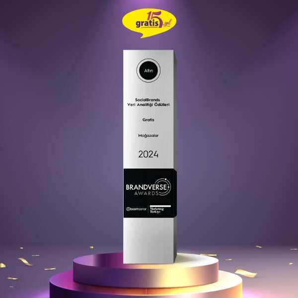 Gratis, Brandverse Awards’da 8’inci kez altın ödülün sahibi oldu